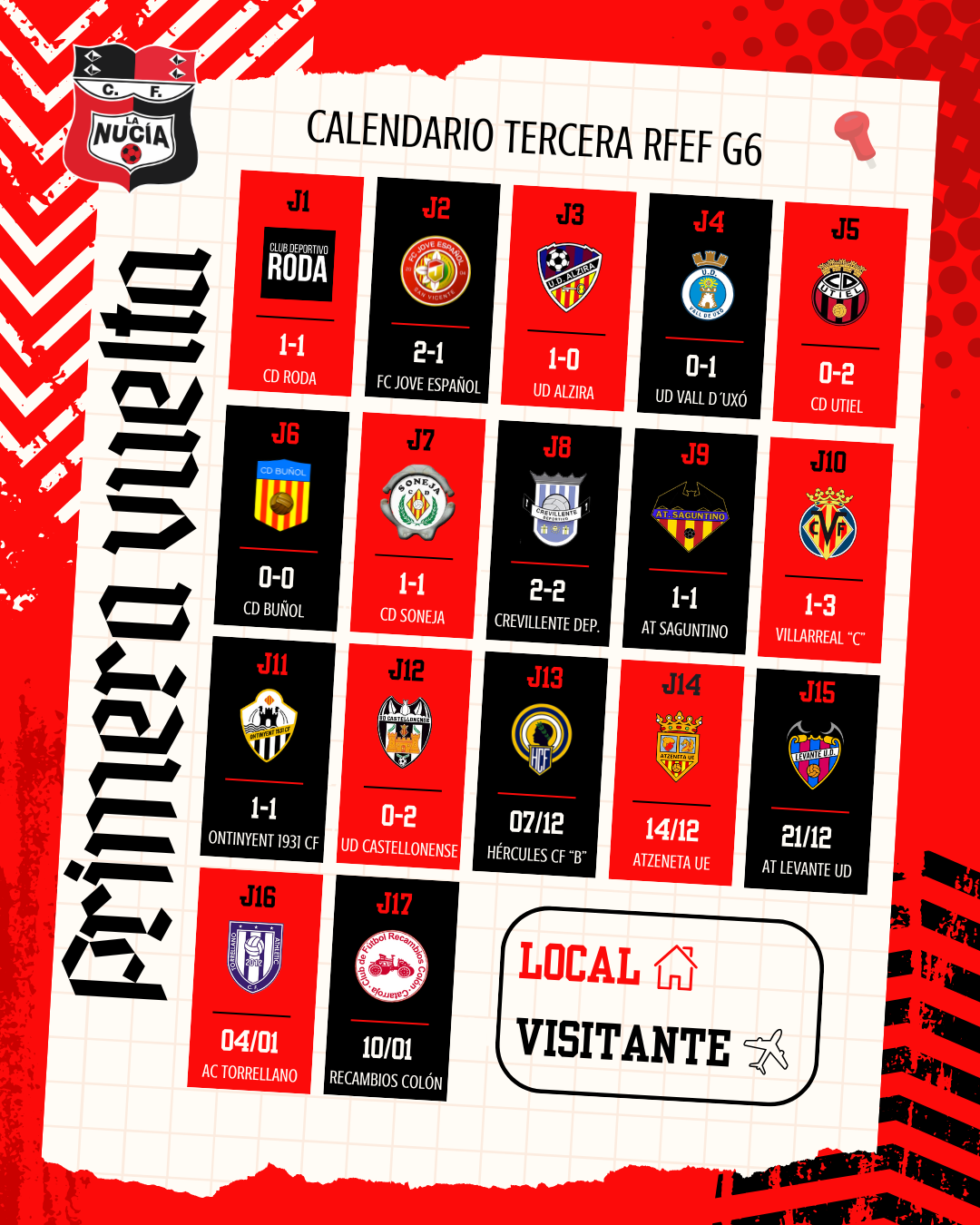 Red and Blue Grunge Match Schedule Baseball Instagram Post (1)