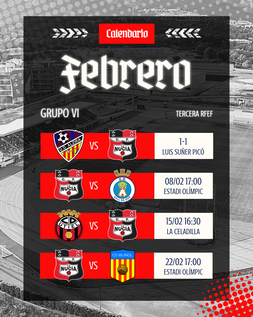 Red and Blue Photo Baseball Schedule Instagram Post (2)